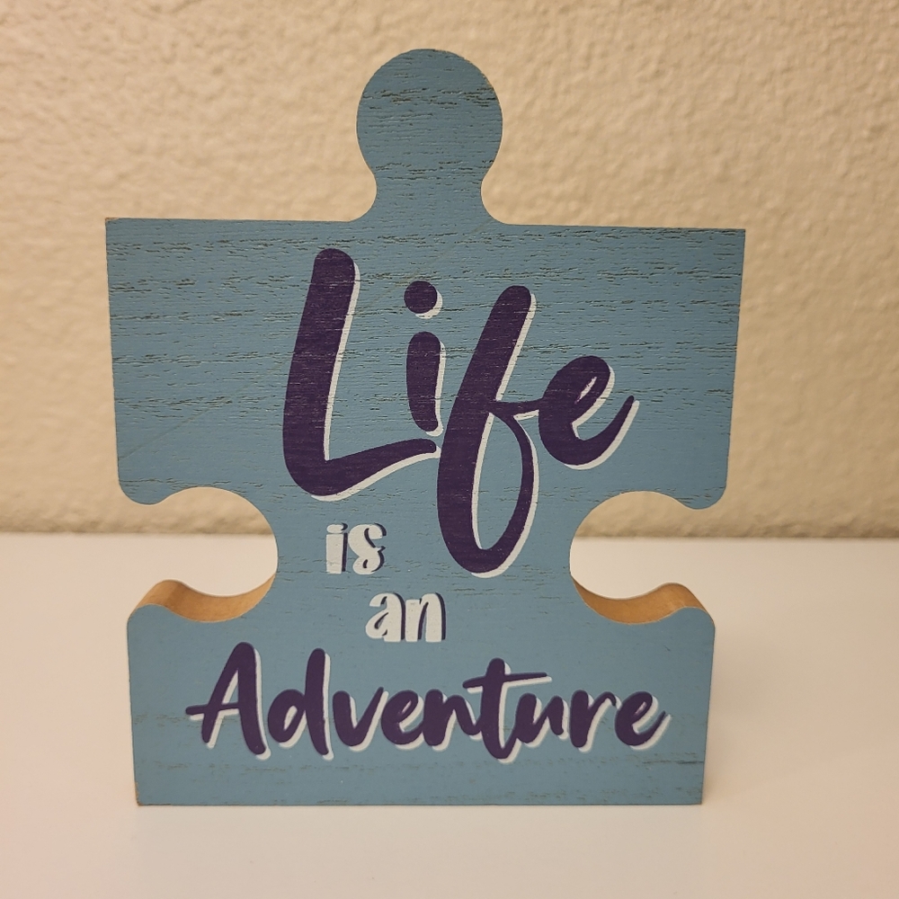 Greenbrier International, Inc. Puzzle Piece Home Decor Signs - Picture 5 of 8